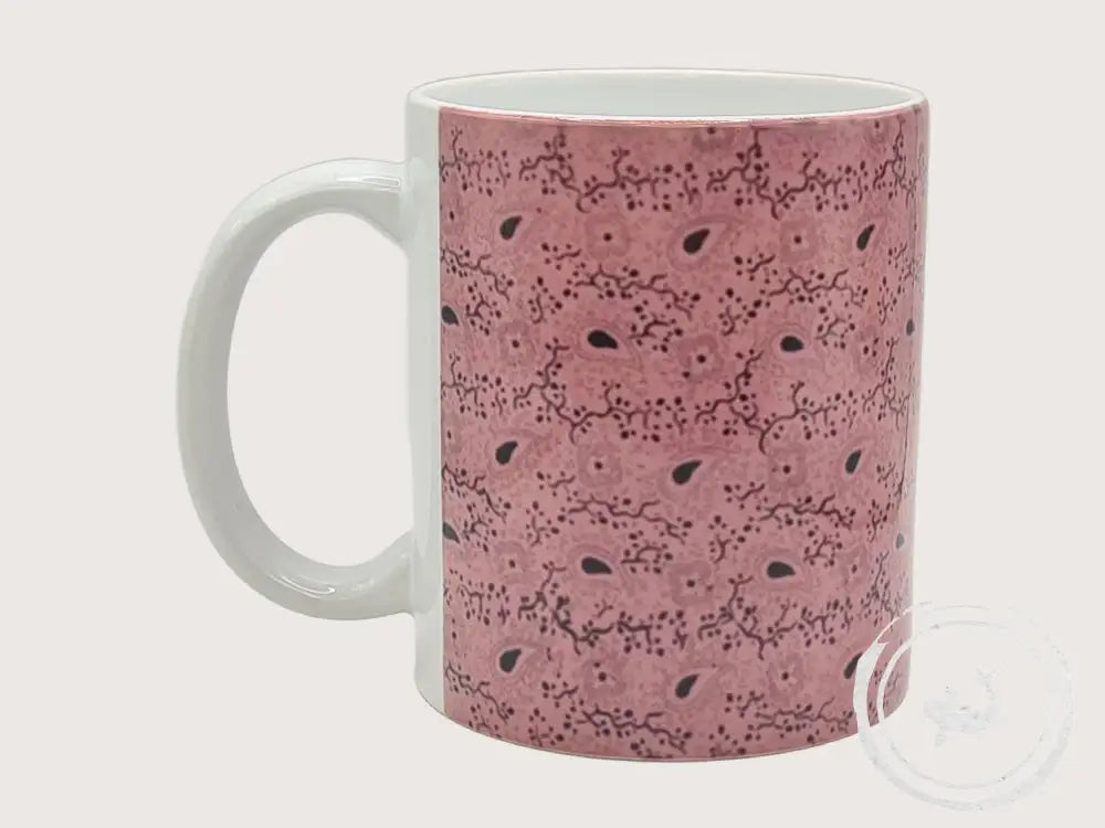 INTERIEURDINGETJES Handbedrukte mok met vintage print