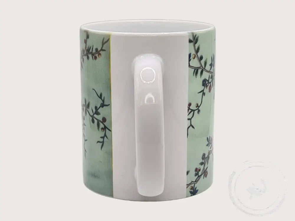 INTERIEURDINGETJES Handbedrukte mok met vintage print