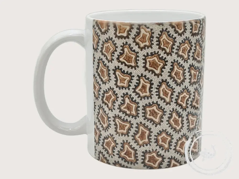 INTERIEURDINGETJES Handbedrukte mok met vintage print