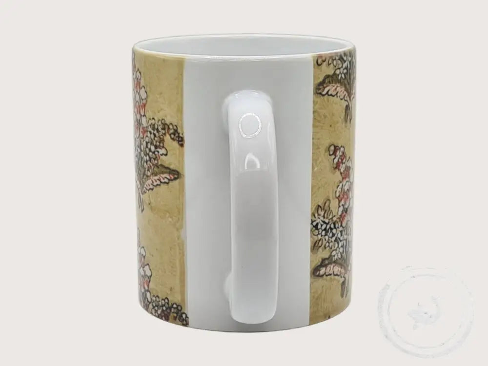 INTERIEURDINGETJES Handbedrukte mok met vintage print