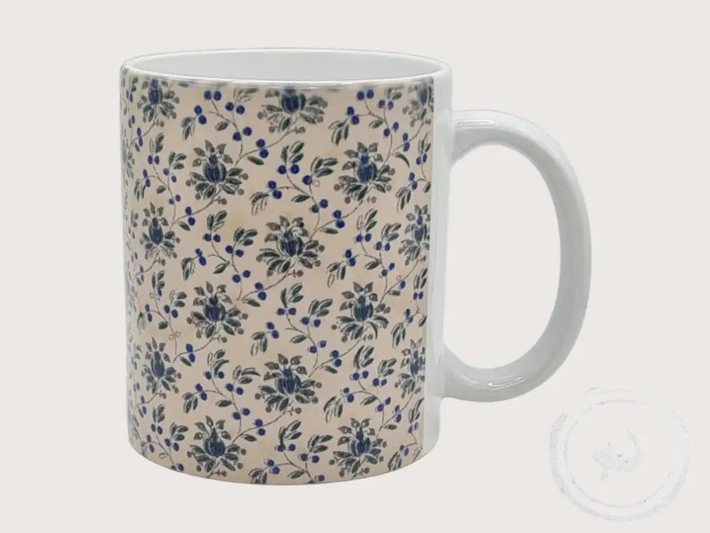 INTERIEURDINGETJES Handbedrukte mok vintage print 42