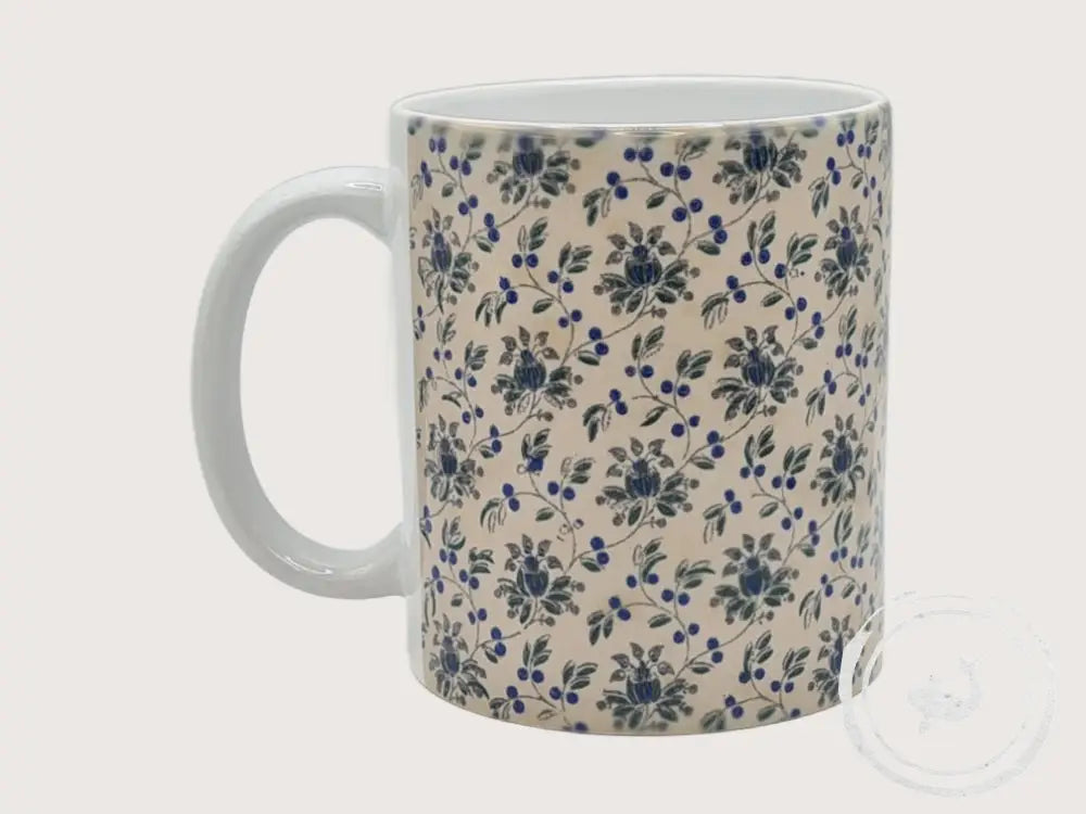 INTERIEURDINGETJES Handbedrukte mok vintage print
