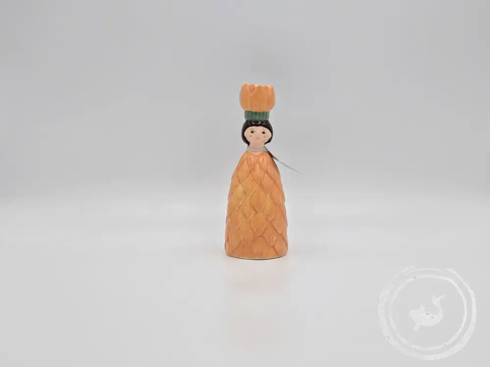 Kaarsenstandaard Meisje Bloem