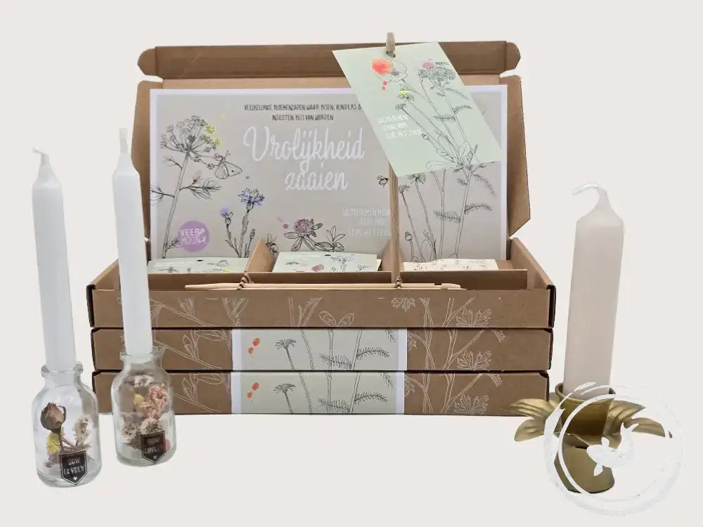 Rustik Lys Eco potloodkaarsjes wit (20 stuks)