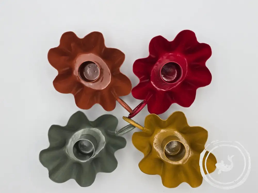 Kandelaar Herfstkleuren Red