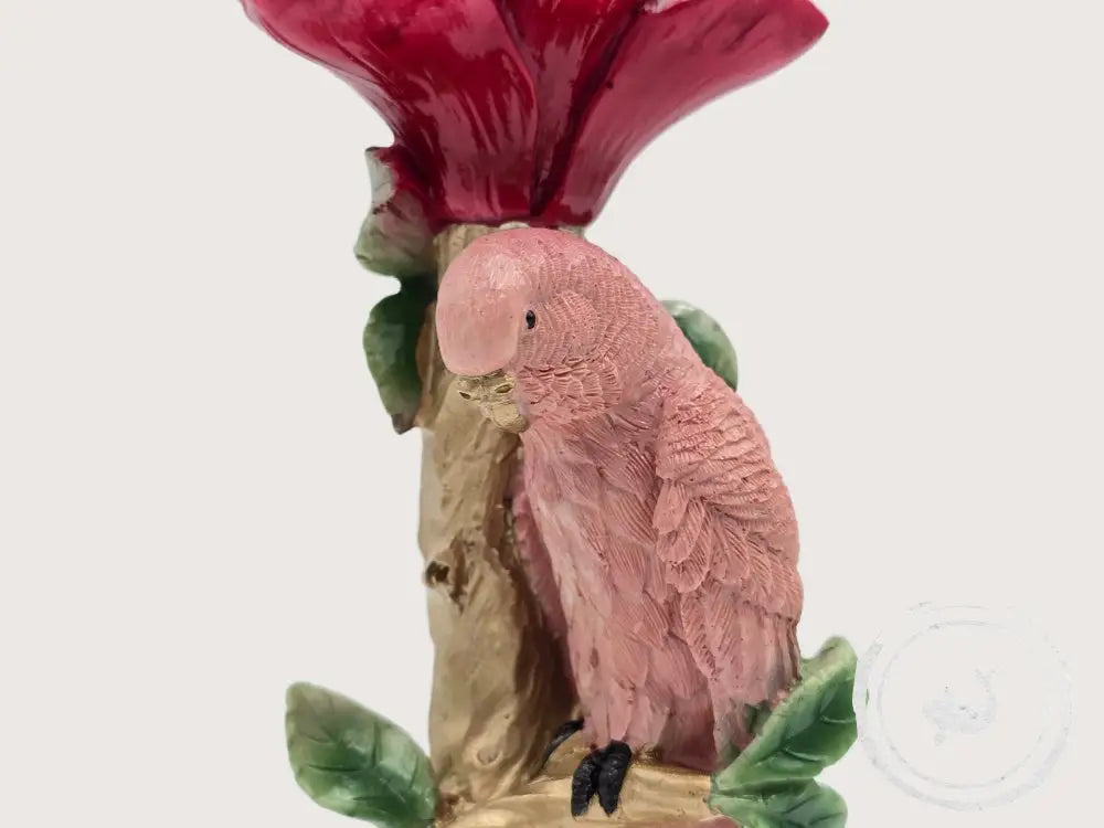 INTERIEURDINGETJES Kandelaar roze Parkiet