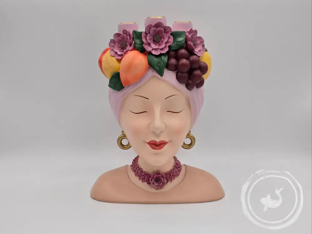 Kersten Kandelaar Vrouw Met Fruit