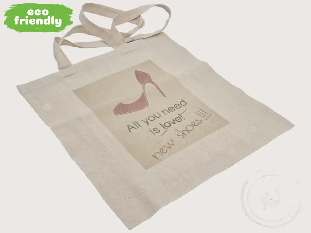 INTERIEURDINGETJES Katoenen Tas – All you need is shoes