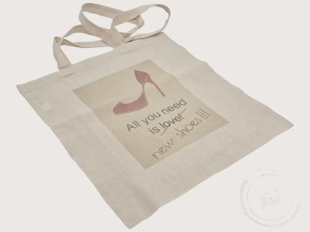 INTERIEURDINGETJES Katoenen Tas – All you need is shoes