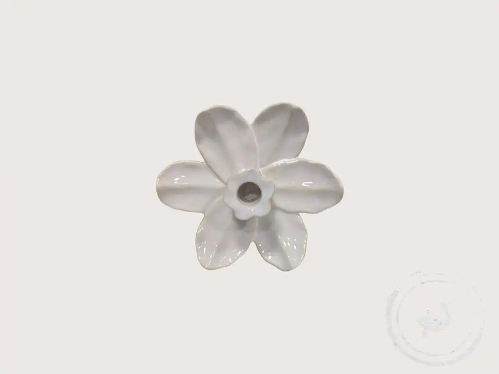 INTERIEURDINGETJES Keramieken Kandelaar Narcis