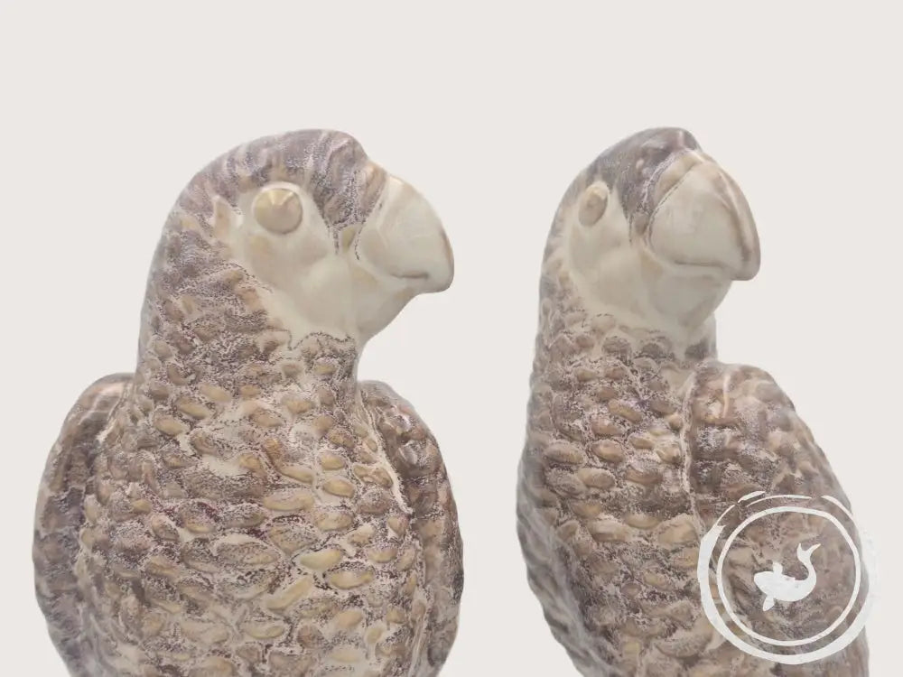 INTERIEURDINGETJES Keramieken Papegaai met Glazuur