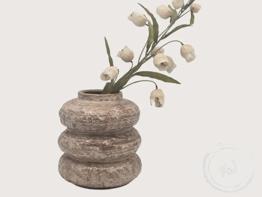 INTERIEURDINGETJES Keramieken Vaas met Glazuur