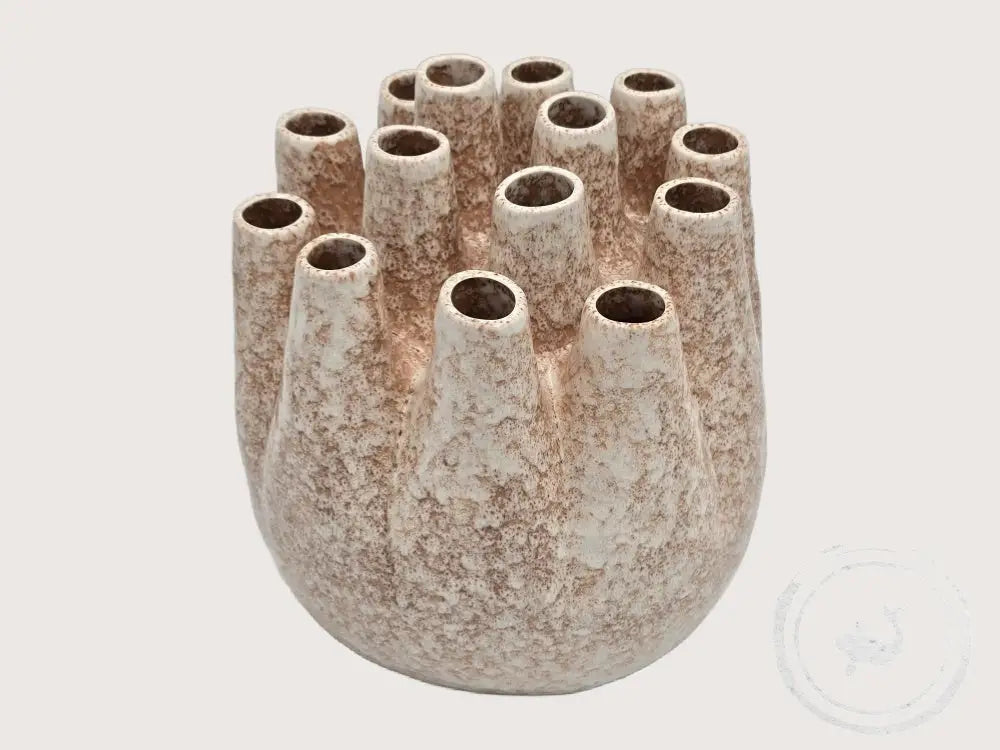 INTERIEURDINGETJES Limburgse keramieken vaas - elegant en kleurrijk