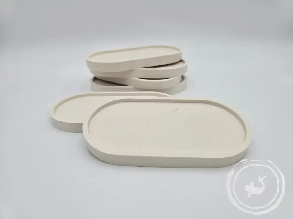 INTERIEURDINGETJES Ovaal Dienblad van eco-resin handgemaakt