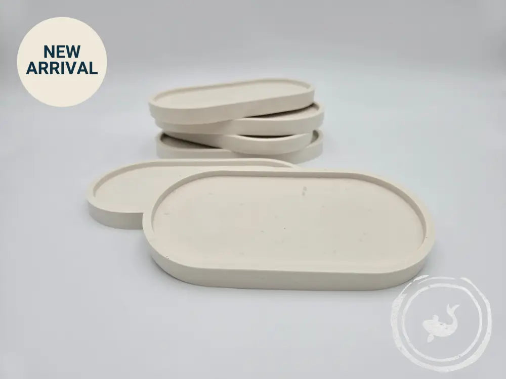 INTERIEURDINGETJES Ovaal Dienblad van eco-resin handgemaakt