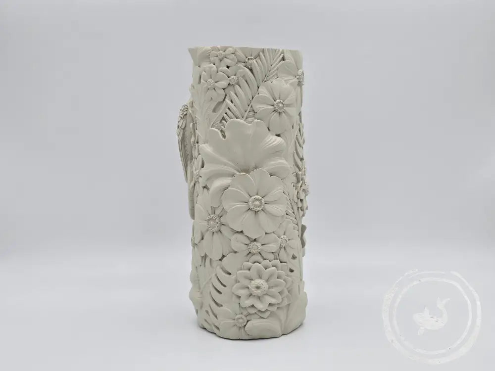 Kersten Vogelvaas Beige/Grijs