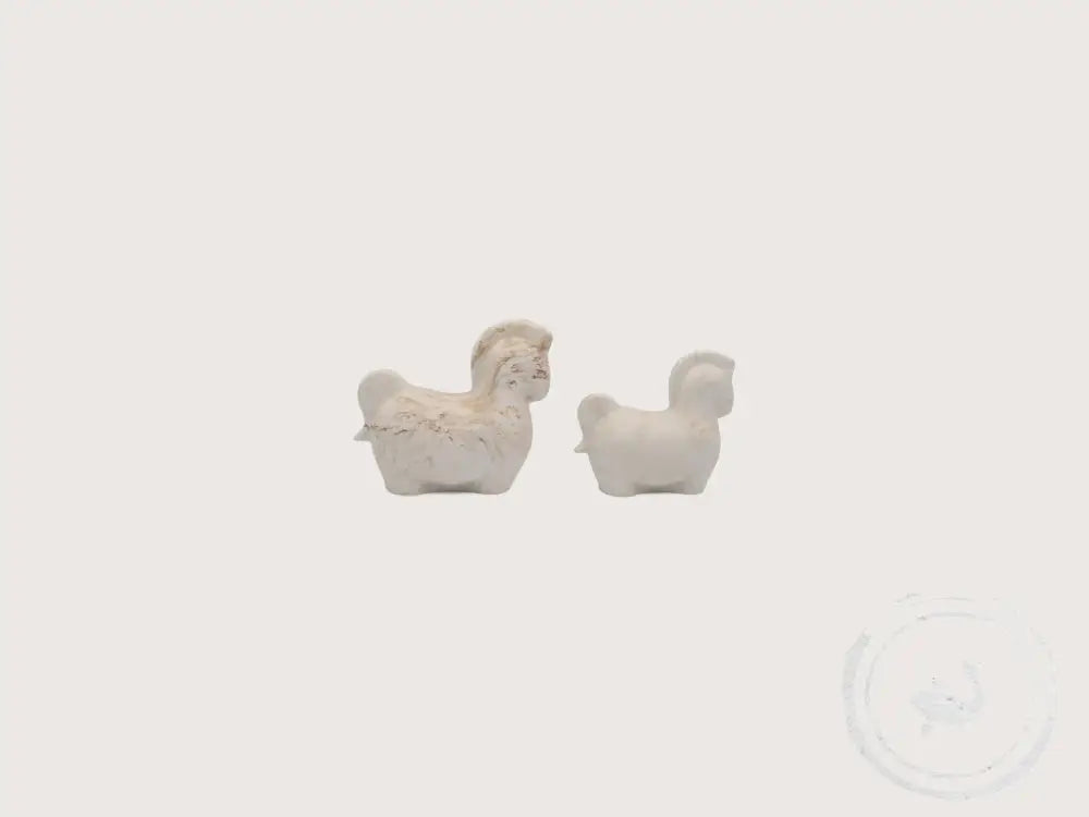 INTERIEURDINGETJES Set Paardjes decor marmer in kleur handgemaakt & duurzaam