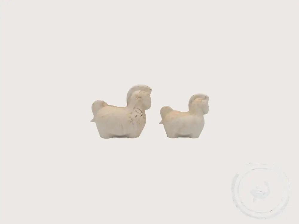 INTERIEURDINGETJES Set Paardjes decor marmer in kleur handgemaakt & duurzaam