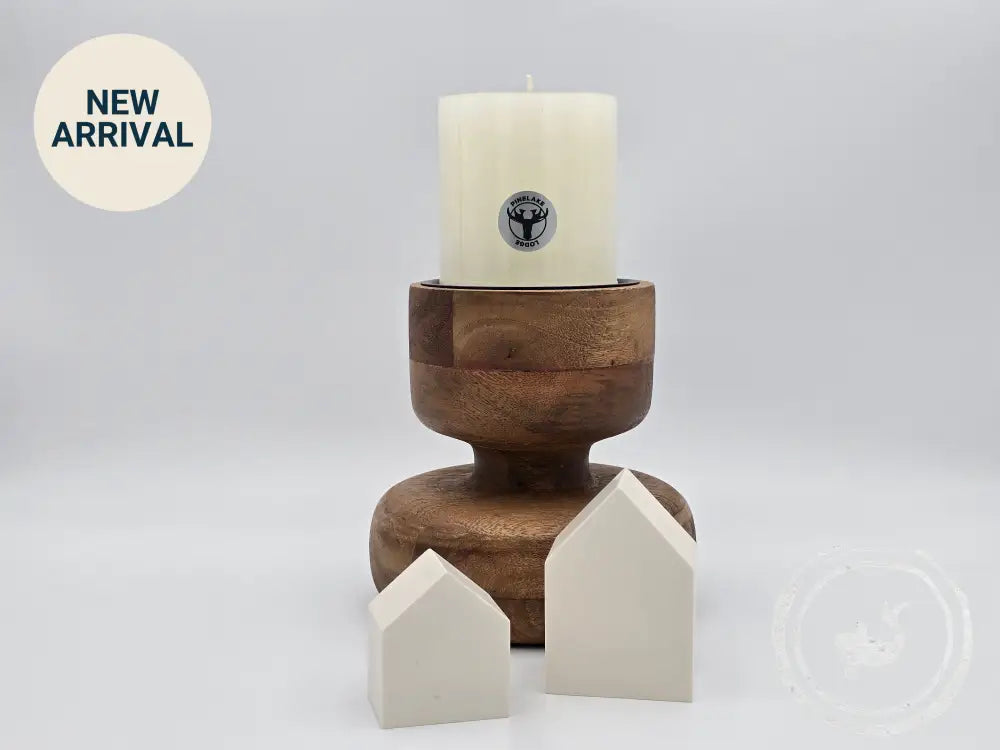 INTERIEURDINGETJES Set van twee Huisjes van eco-resin