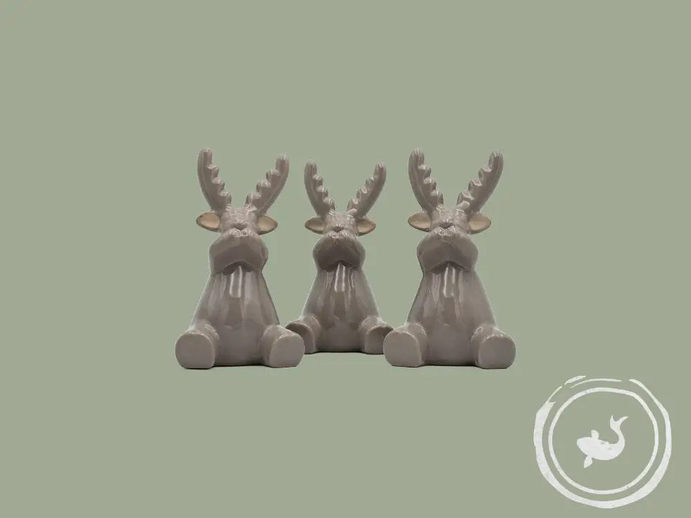 INTERIEURDINGETJES Taupe Rendier - klein lief &amp; glanzend