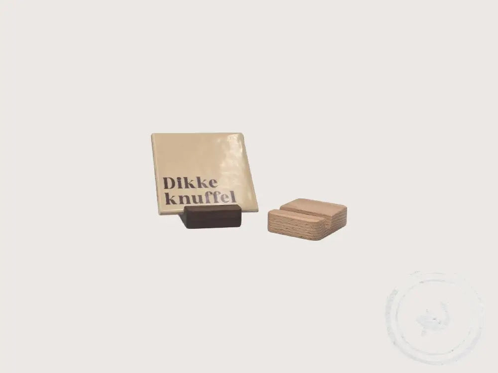 INTERIEURDINGETJES Tegeltje Dikke Knuffel - Stoer & Lief