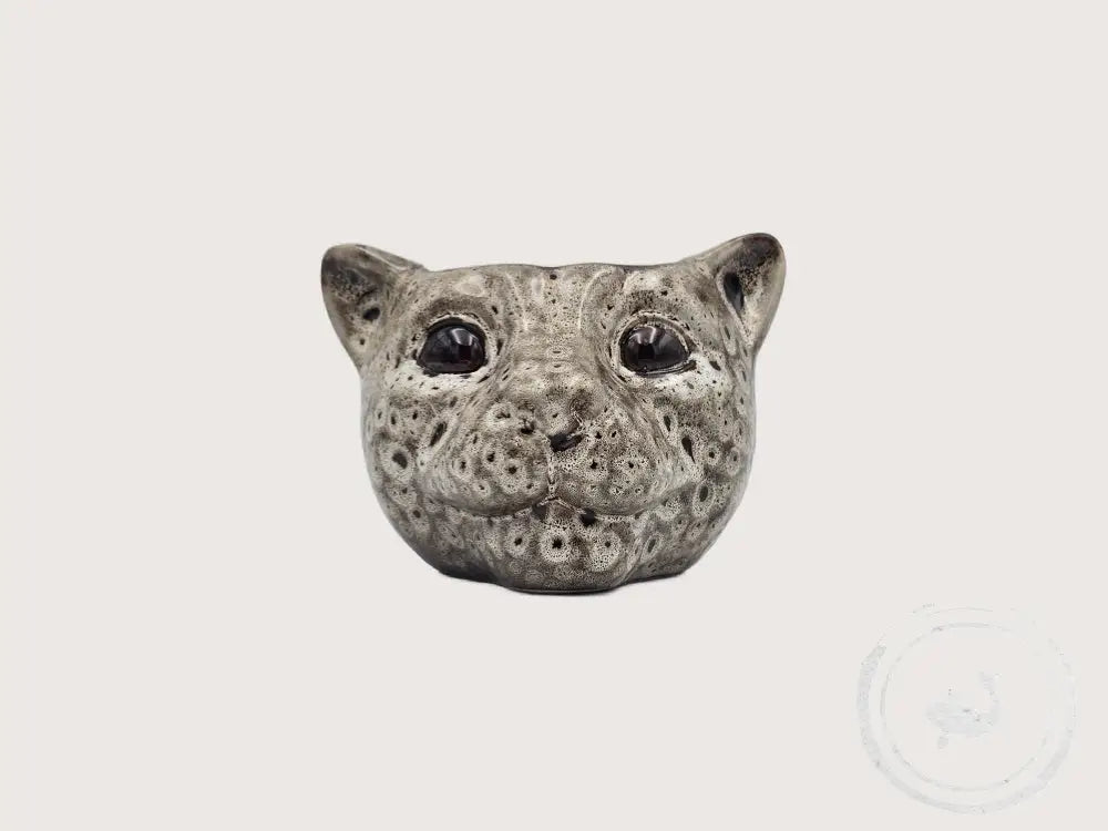 INTERIEURDINGETJES Vaas Luipaard Laag – Keramieken Luipaardkop