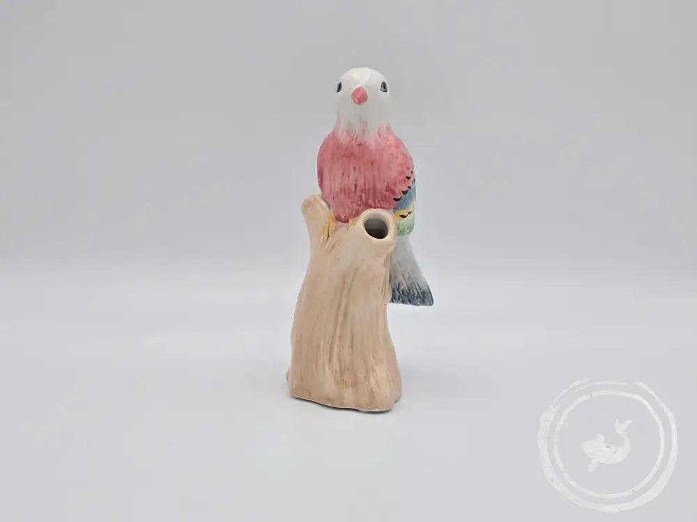 INTERIEURDINGETJES Vaas met Vogel White