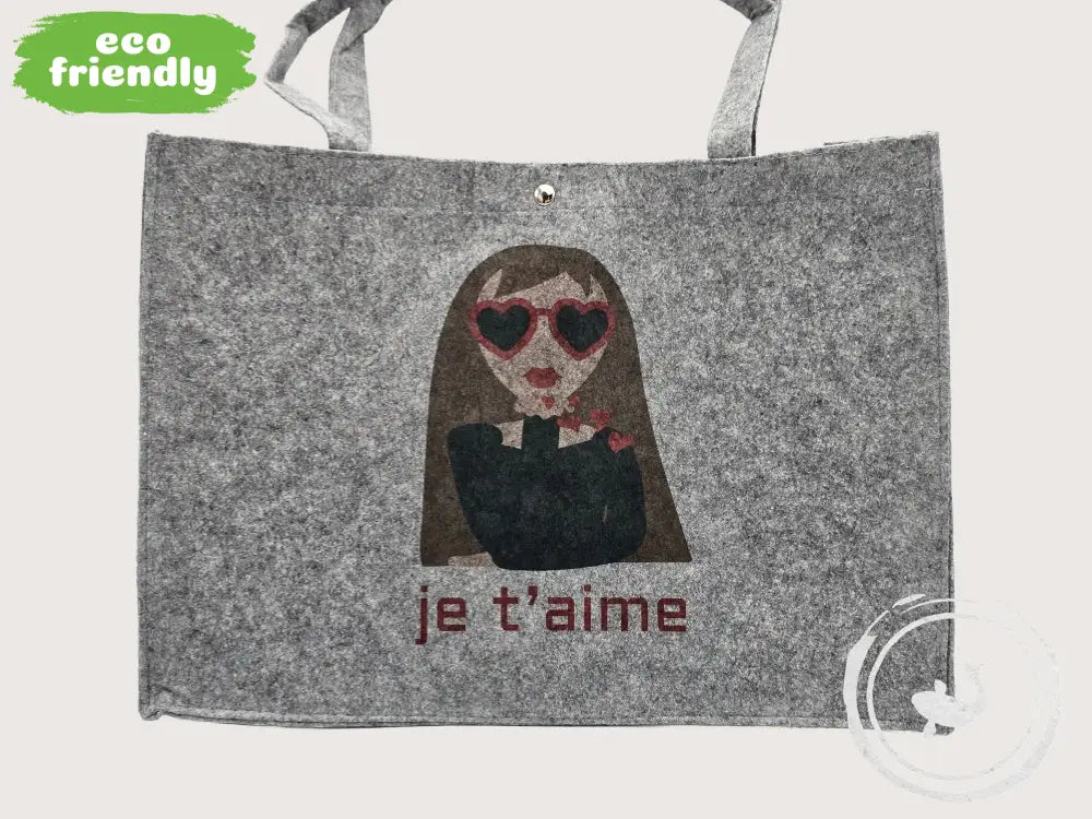 INTERIEURDINGETJES Vilten Tas Mademoiselle