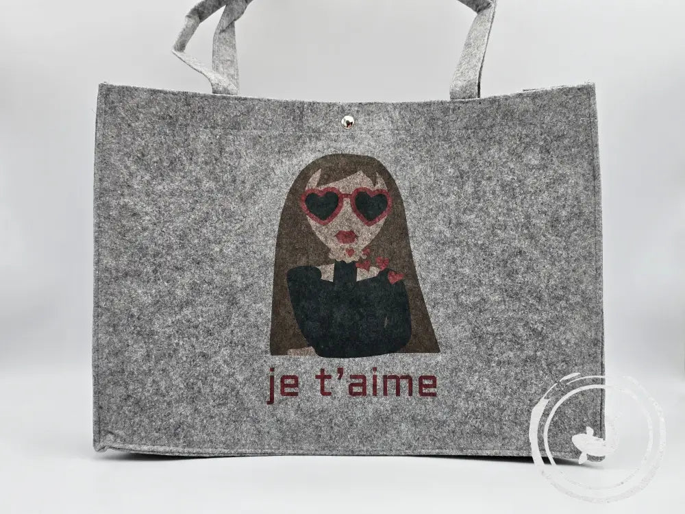 INTERIEURDINGETJES Vilten Tas Mademoiselle