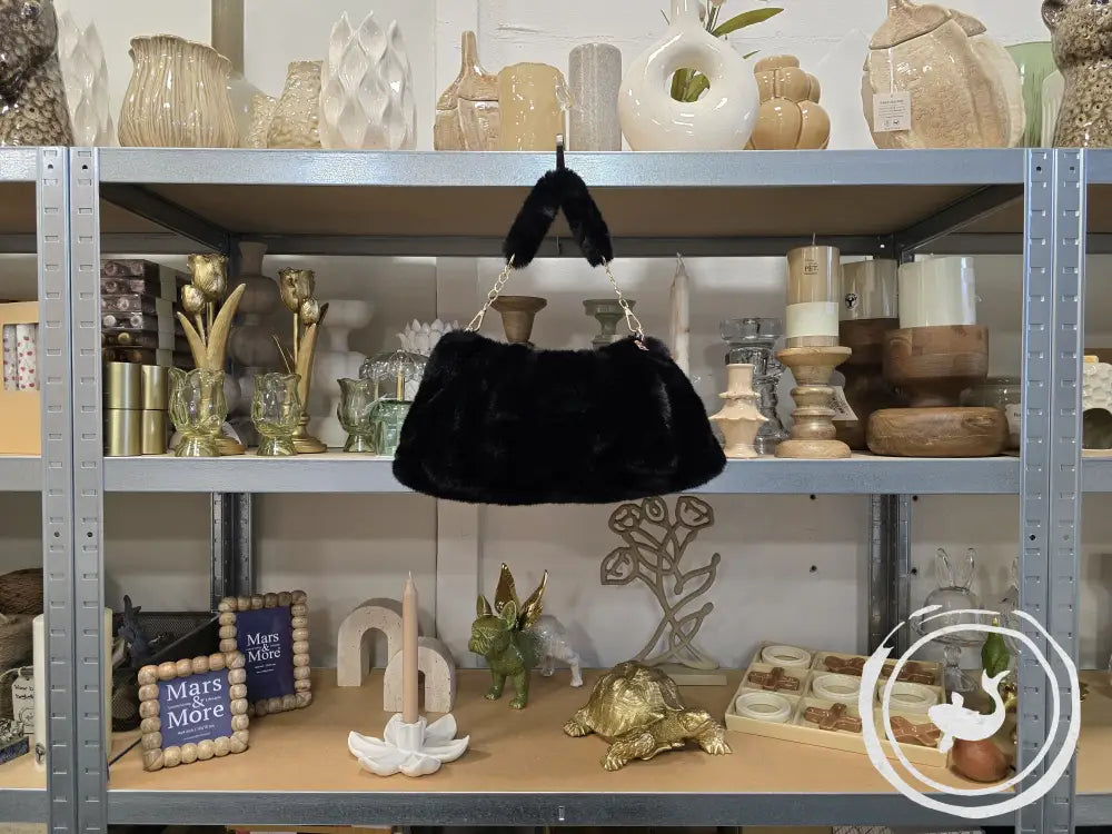 INTERIEURDINGETJES Vintage Handtasje Dames - Zwart of Beige