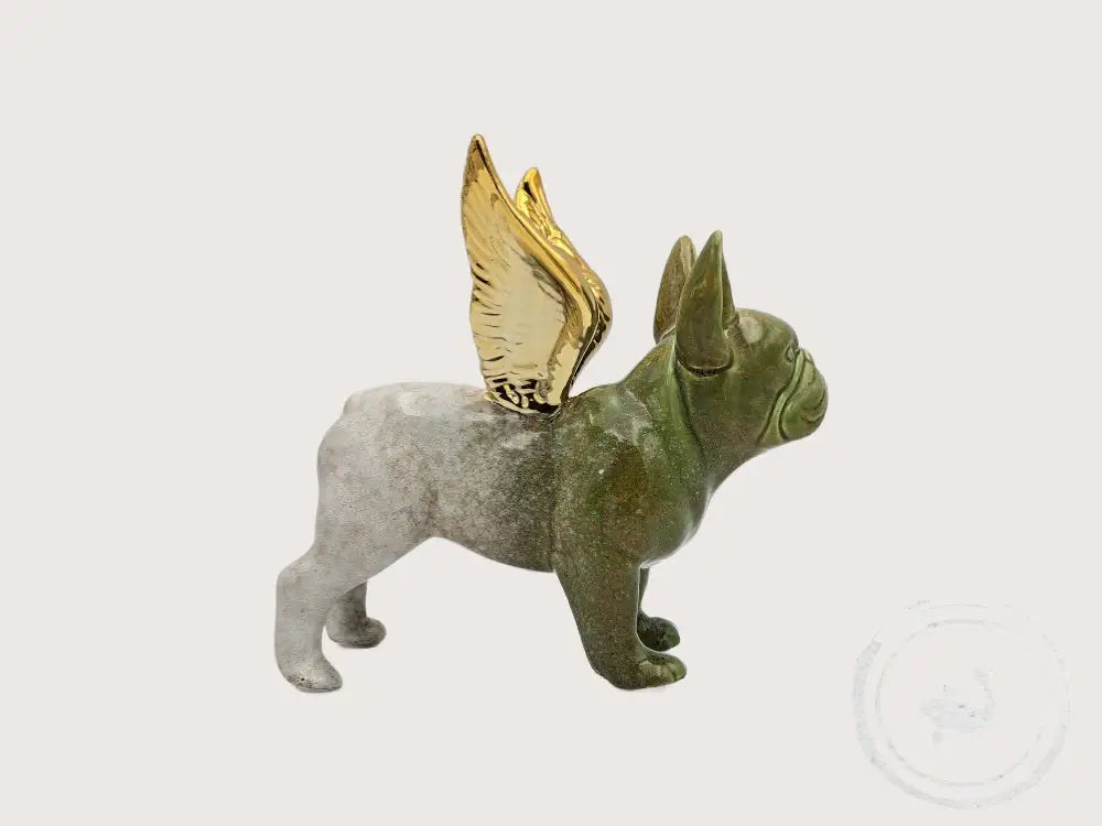 Kare Angel Dog - liefdevol en kleurrijk Green