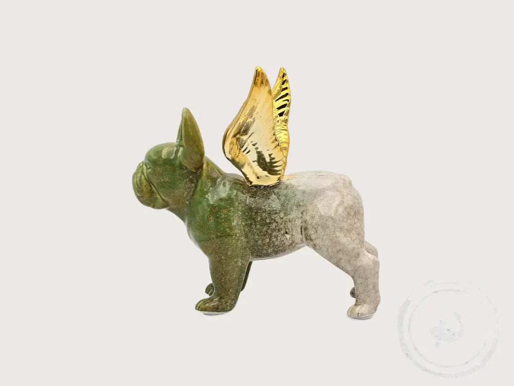 Kare Angel Dog - liefdevol en kleurrijk Green