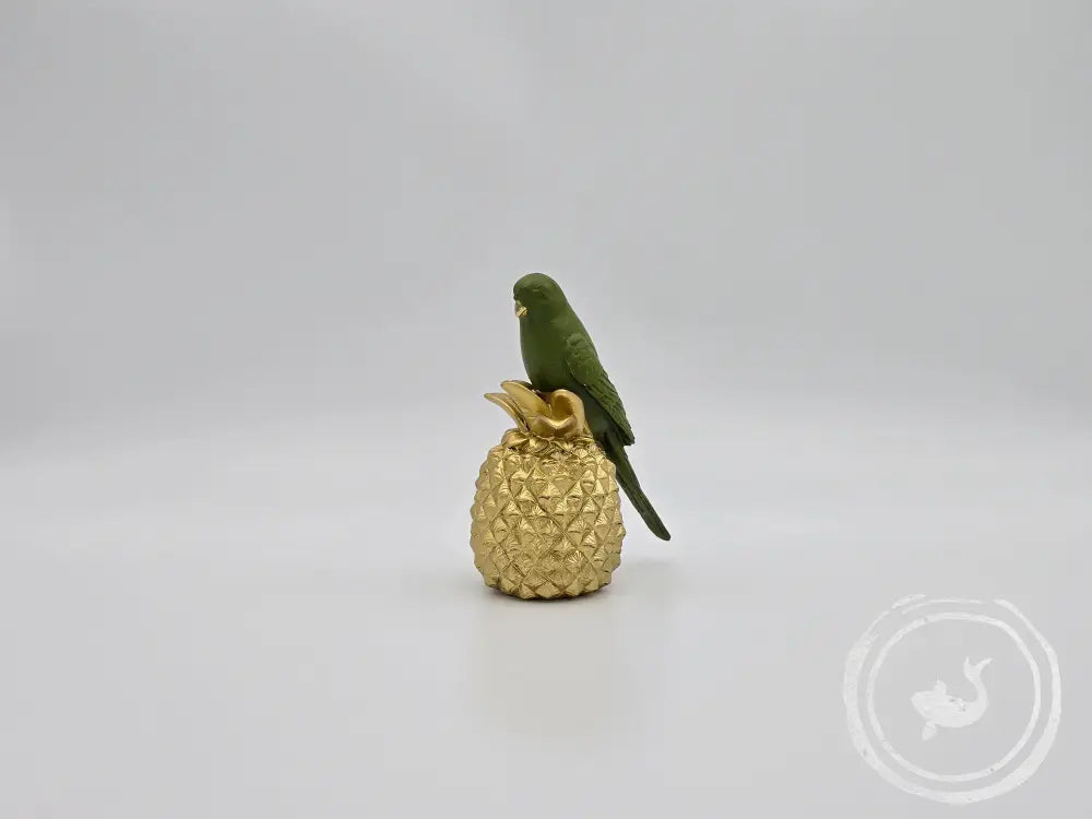 Kare Papegaai Op Ananas