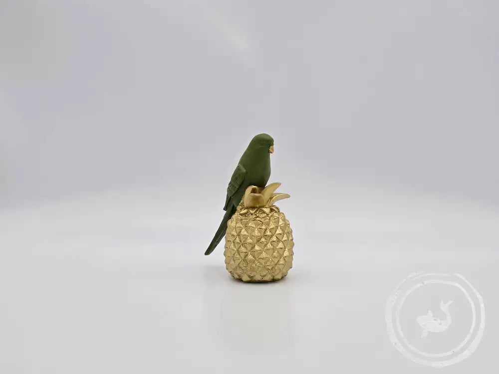 Kare Papegaai Op Ananas
