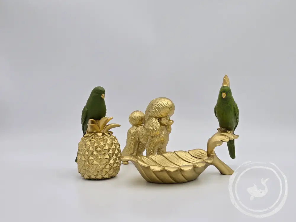 Kare Papegaai Op Ananas