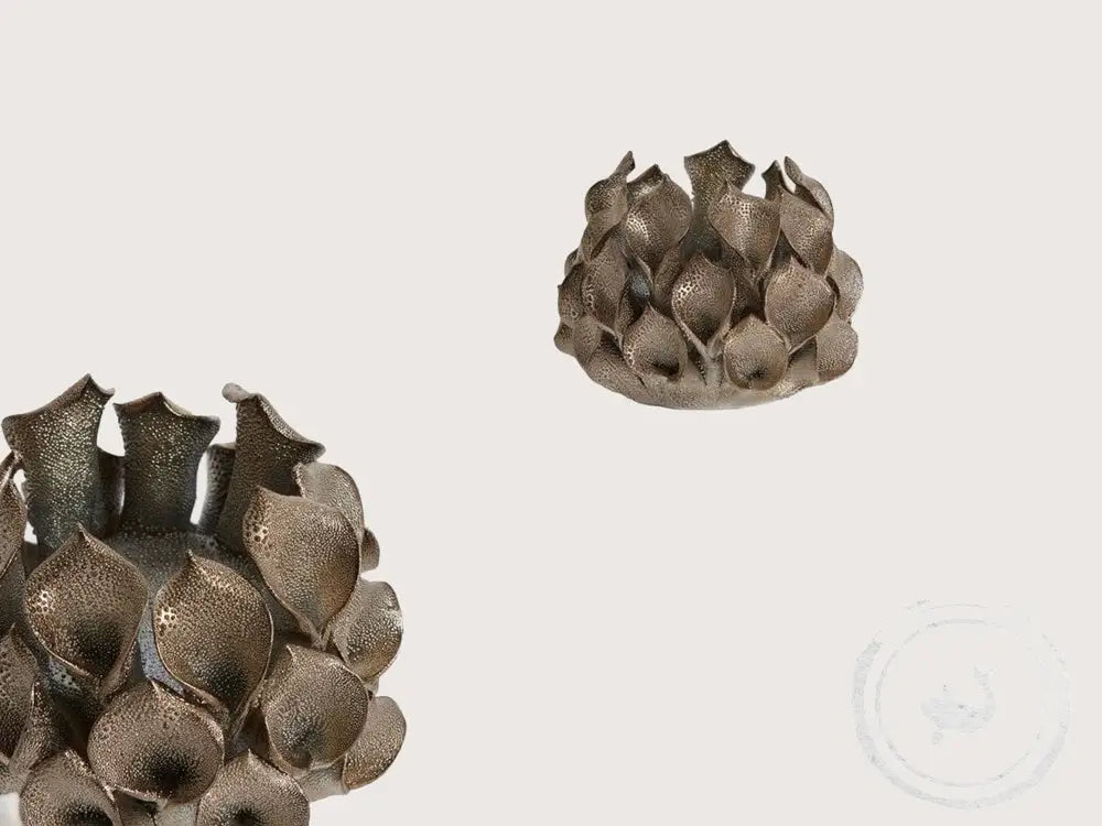 Light &amp; Living Theelicht Soreja in bronze tint