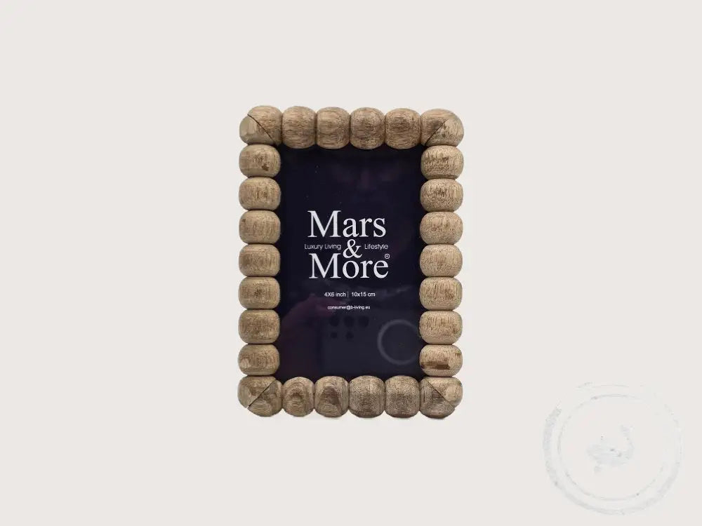 Mars & More Fotolijstje Mangohout - uniek en natuurlijk