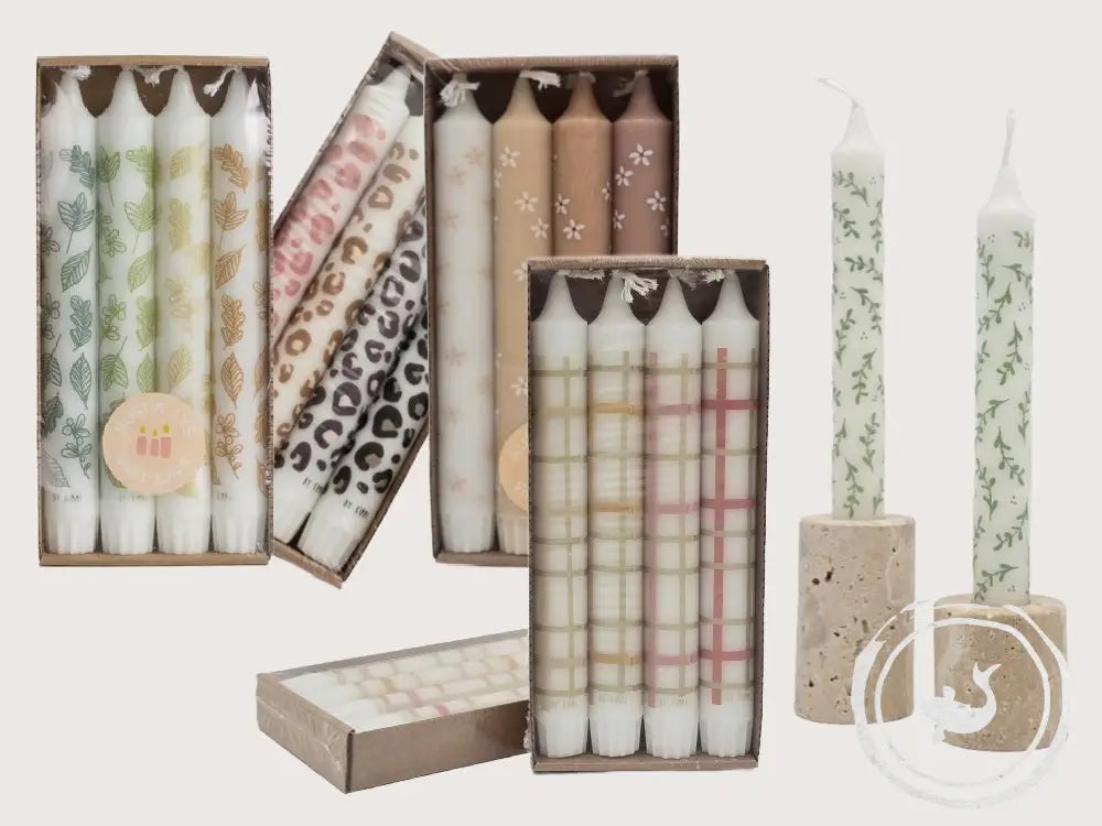 Rustik Lys by Kimmi eco-friendly kaars – Mistletoe print