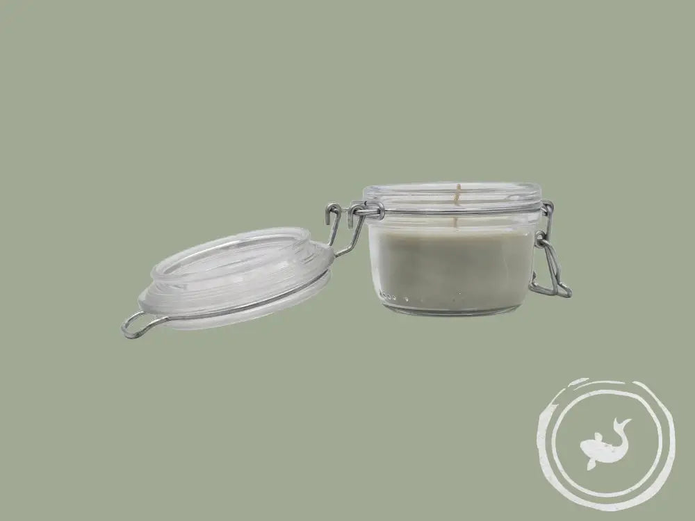 Rustik Lys Weckpotje met kerstkaars - eenvoudig sfeervol