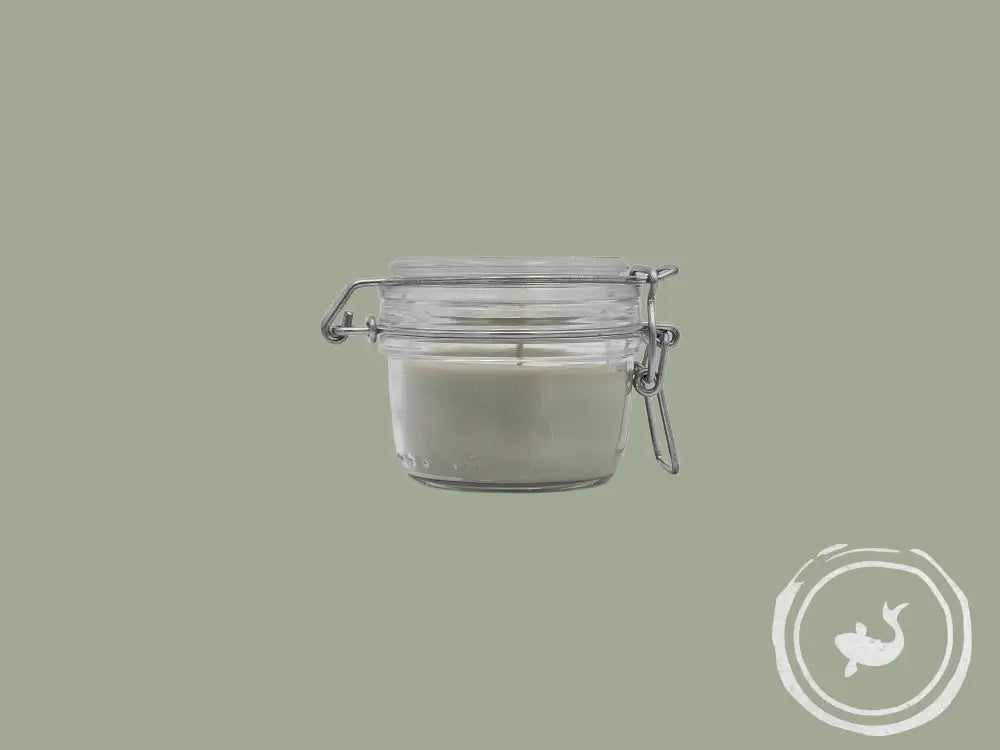 Rustik Lys Weckpotje met kerstkaars - eenvoudig sfeervol