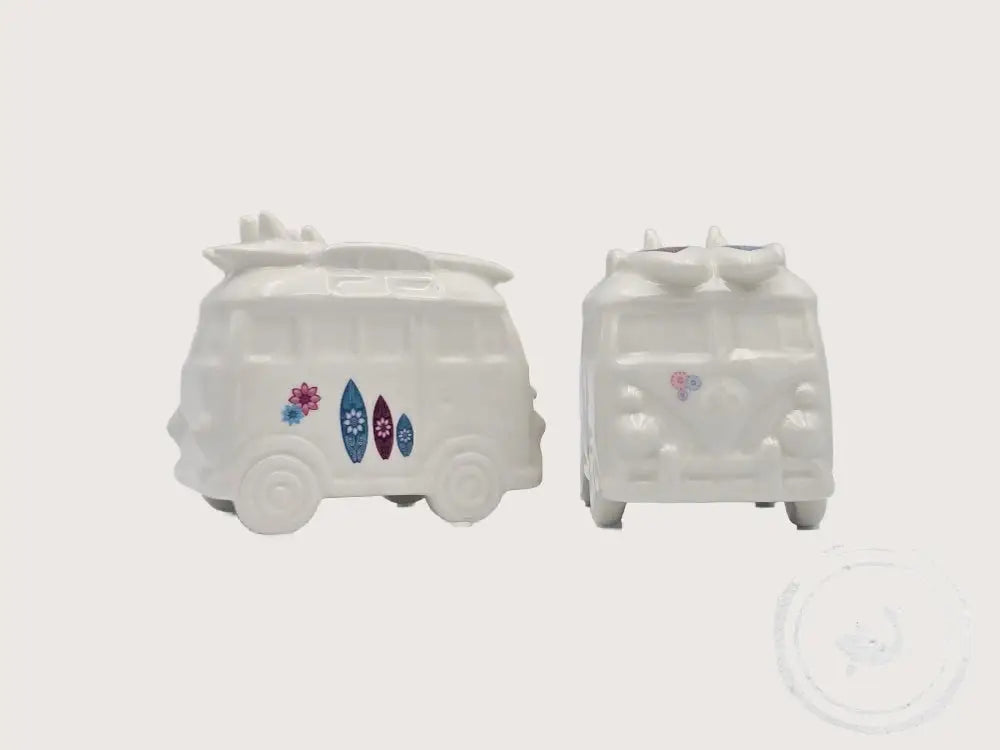 Tiziano Retro Volkswagen Busje met Surfplanken