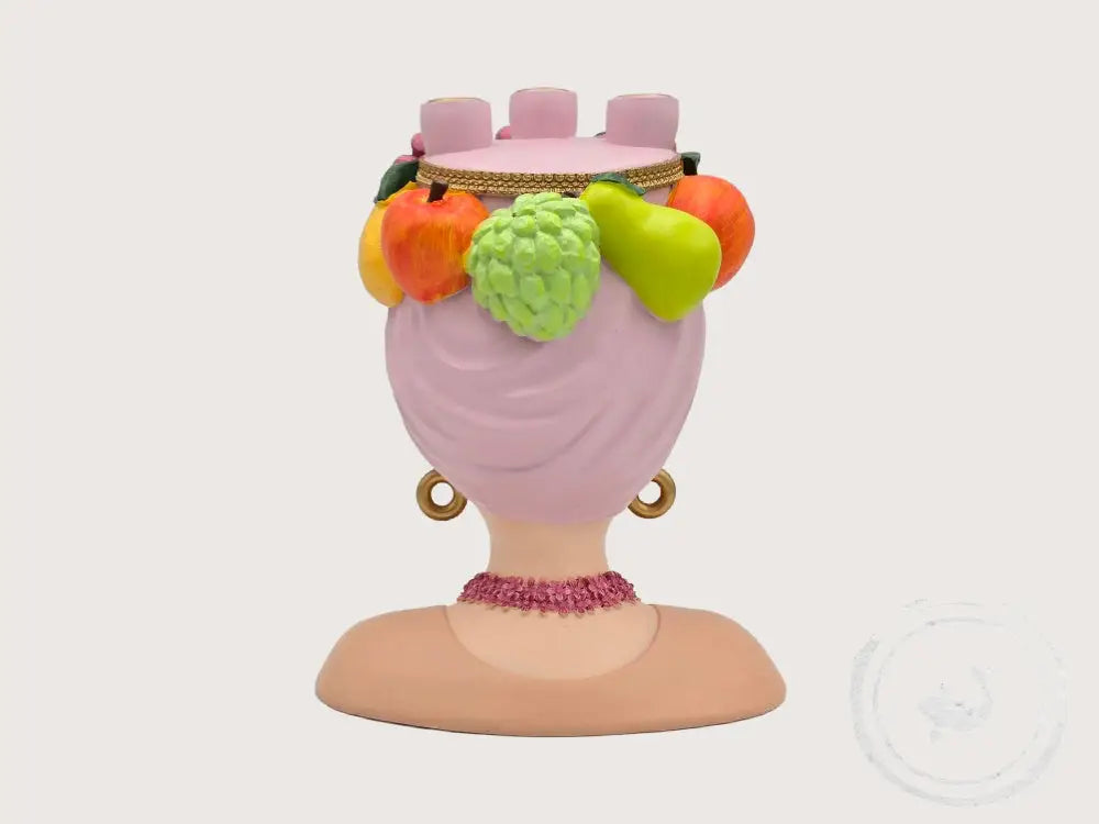 INTERIEURDINGETJES Kandelaar Vrouw met Fruit – Elegant & Sfeervol