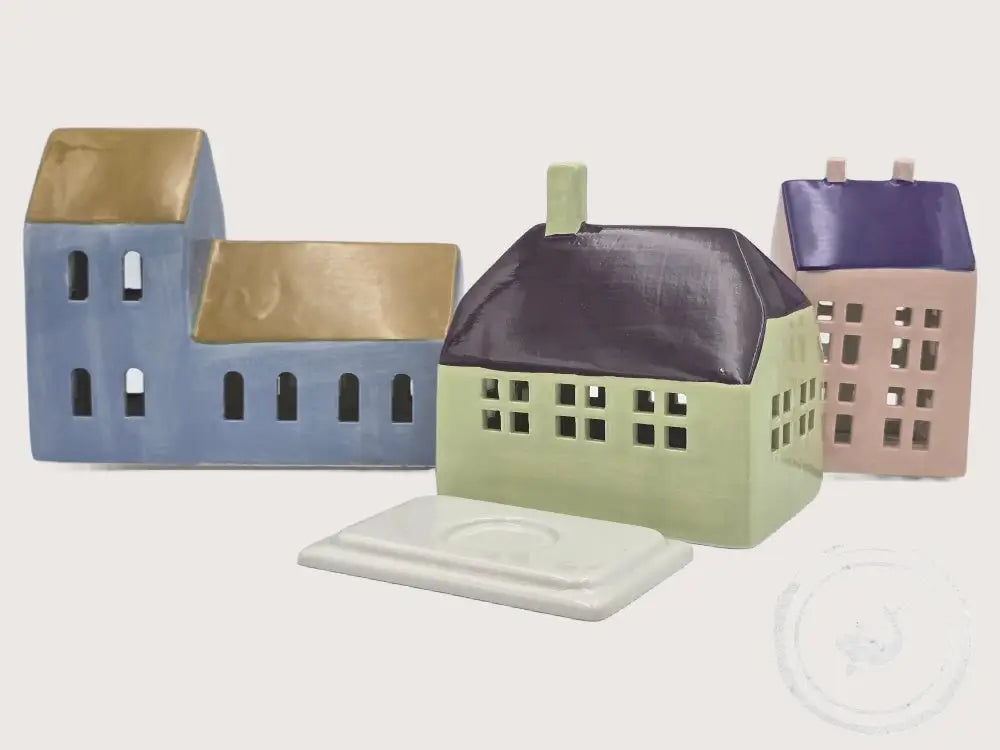 INTERIEURDINGETJES Waxinelichthouder Kerkje– Sfeervol & Schattig